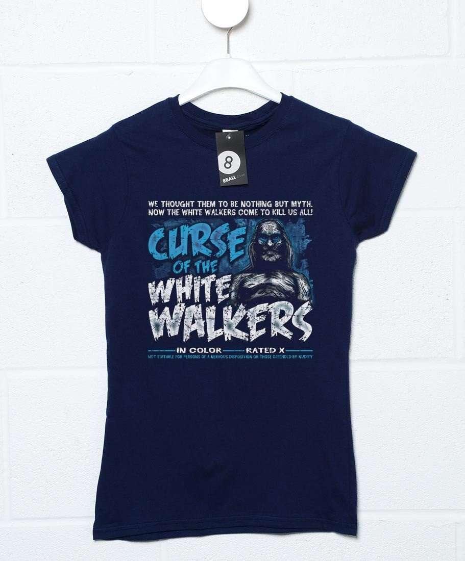 Curse Of The White Walkers Womens T-Shirt 8Ball