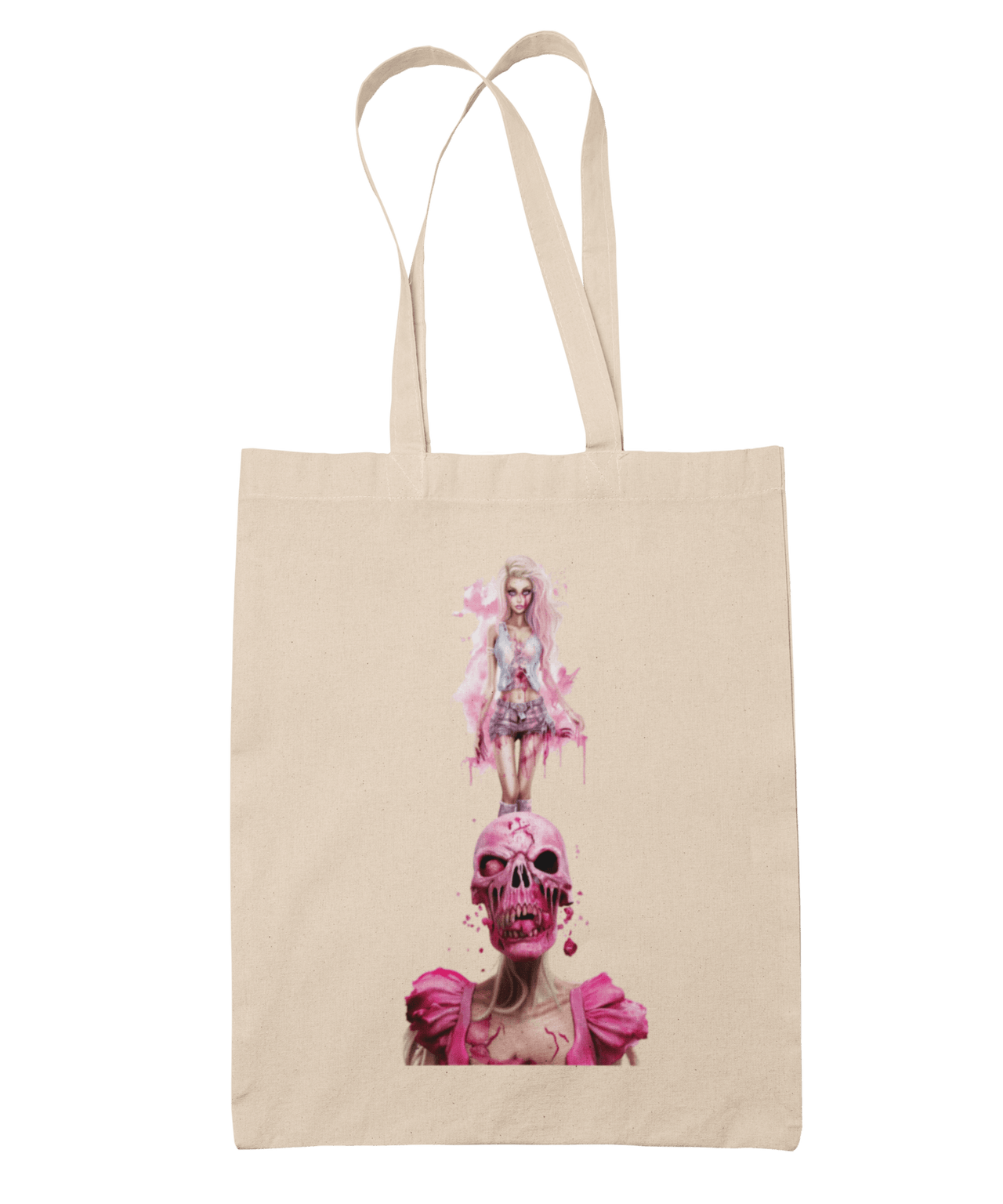 Daisy Duke Skull Barbie Tote Bag 8Ball