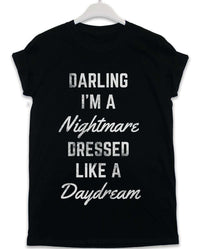 Thumbnail for Darling I'm a Nightmare Lyric Quote Mens T-Shirt 8Ball