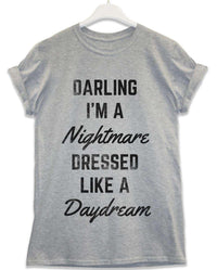 Thumbnail for Darling I'm a Nightmare Lyric Quote Mens T-Shirt 8Ball