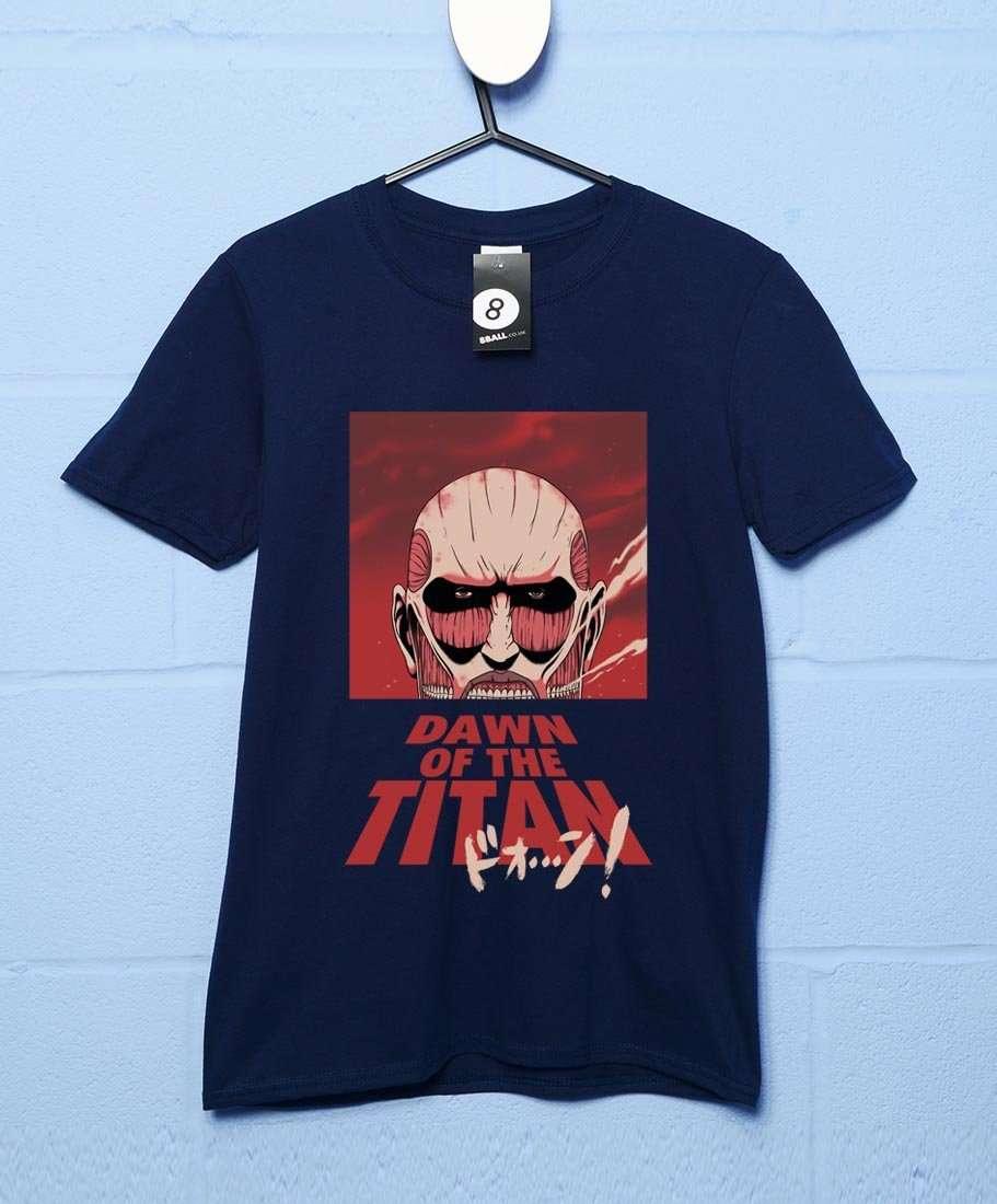 Dawn Of The Titan Unisex T-Shirt, Inspired By Attack On Titan 8Ball