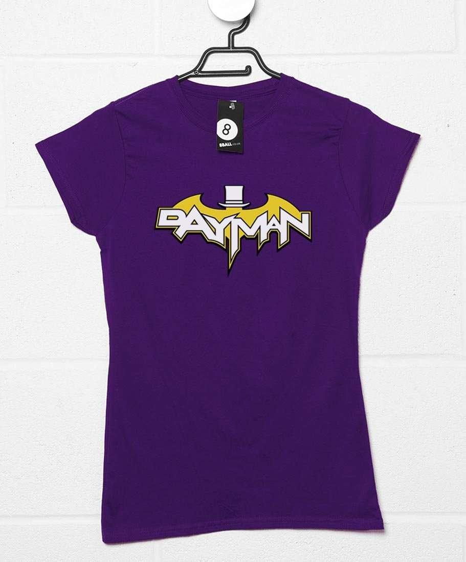 Dayman Fitted Womens T-Shirt 8Ball