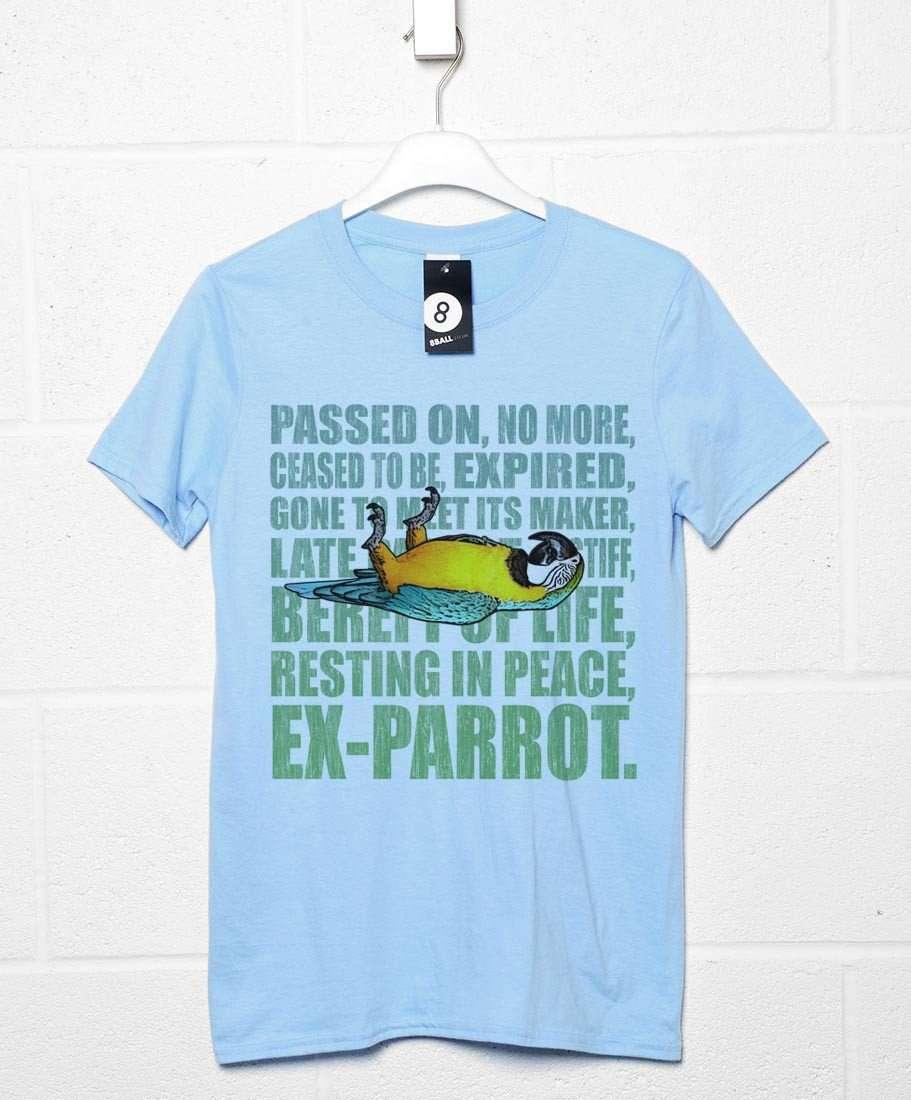 Dead Parrot Unisex T-Shirt For Men And Women 8Ball