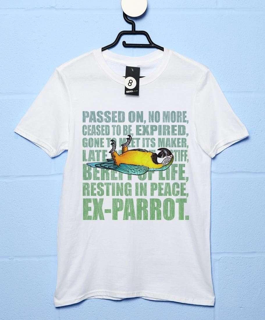 Dead Parrot Unisex T-Shirt For Men And Women 8Ball
