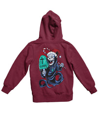 Thumbnail for Death Free Day Of Santa Back Printed Christmas Graphic Hoodie 8Ball