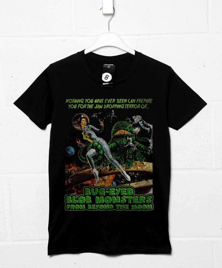 Deathray B Movie Blob Monsters Mens T-Shirt 8Ball