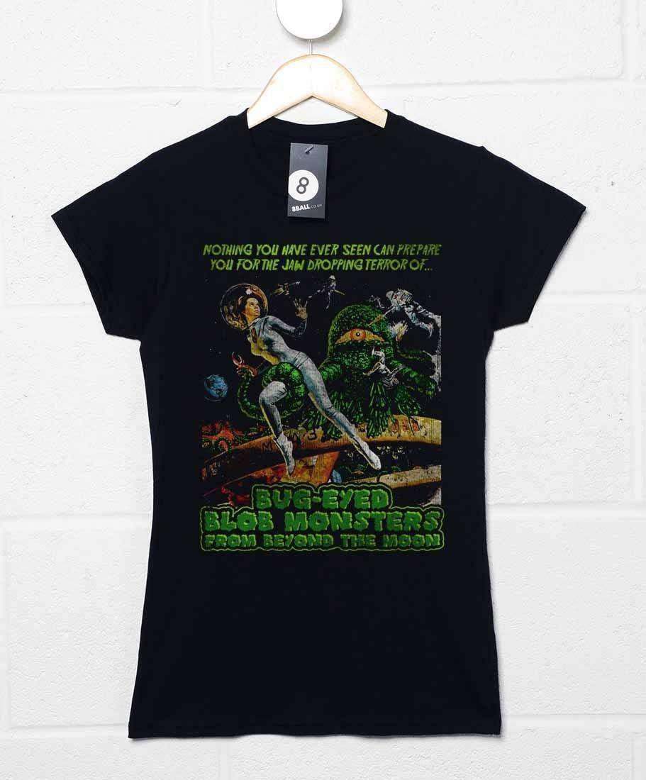 Deathray B Movie Blob Monsters Womens Style T-Shirt 8Ball