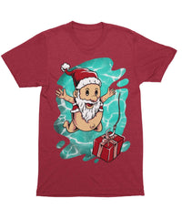 Thumbnail for Deep Surprise For Baby Santa, Unisex Christmas T-Shirt For Men 8Ball