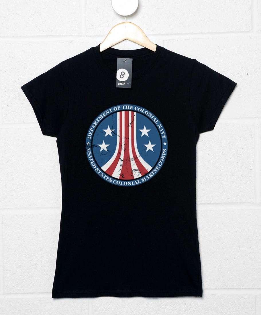 Department of the Colonial Navy Womens T-Shirt 8Ball