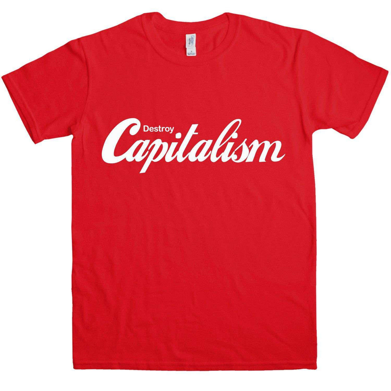 Destroy Capitalism Unisex T-Shirt For Men And Women 8Ball