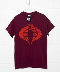 Thumbnail for Distressed Cobra Unisex T-Shirt For Men And Women 8Ball