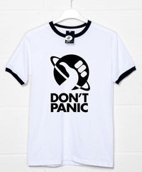 Thumbnail for Don't Panic Hitcher Ringer Unisex T-Shirt For Men And Women 8Ball