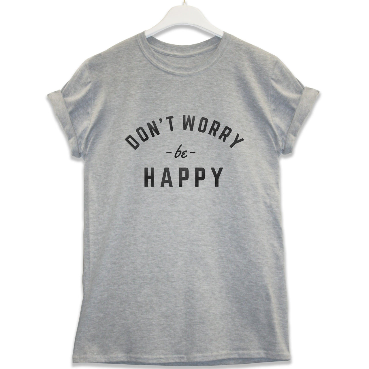 Don't Worry Be Happy T-Shirt For Men 8Ball