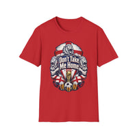 Thumbnail for Red England World Cup 2026 Fan t-shirt with graphic design featuring 3 Lions and text 