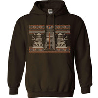 Thumbnail for Dr Who Knitted Jumper Style Unisex Hoodie 8Ball