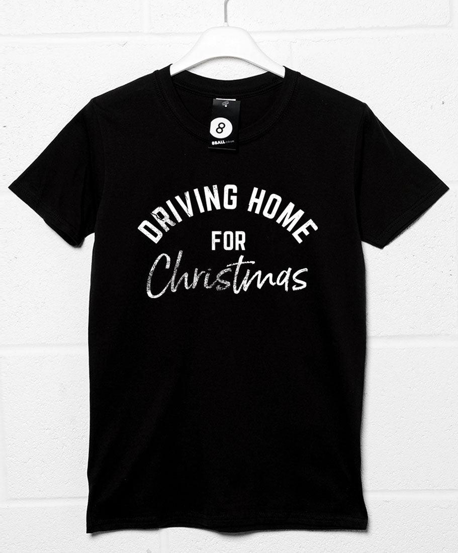 Driving Home for Christmas Christmas Slogan Mens T-Shirt 8Ball