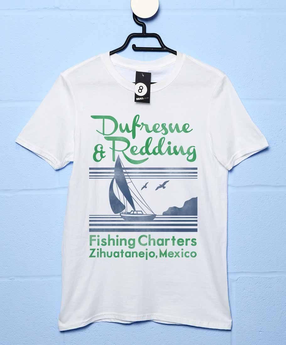 Dufresne And Redding Fishing Charters Unisex T-Shirt For Men And Women 8Ball