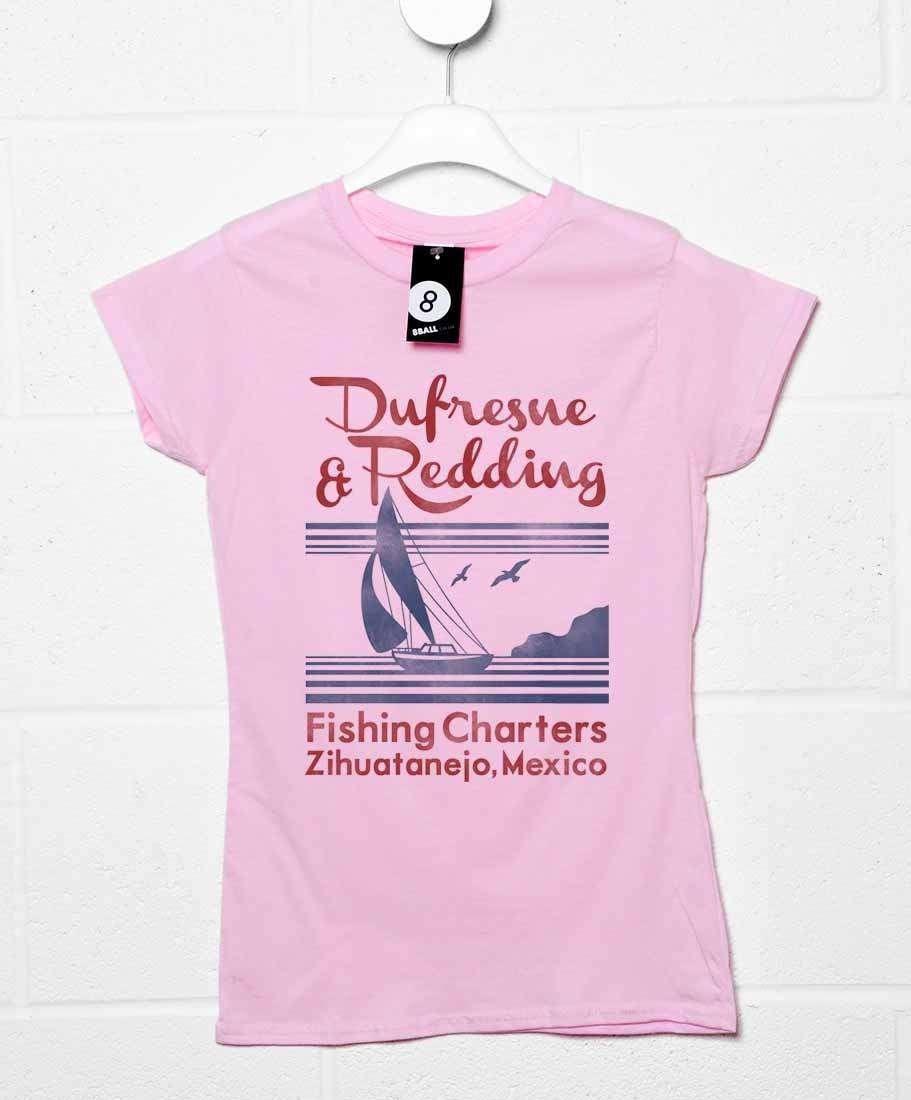 Dufresne And Redding Fishing Charters Womens Style T-Shirt 8Ball