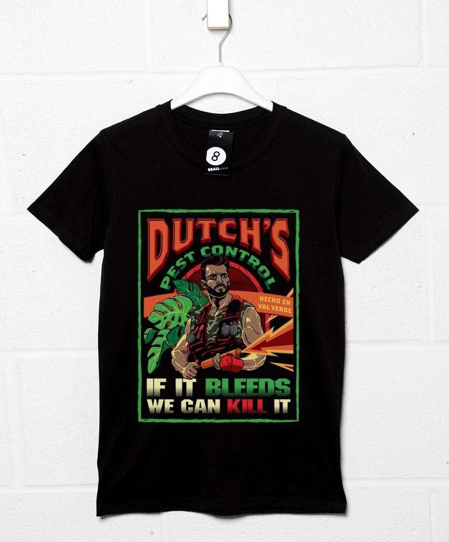 Dutch's Pest Control Unisex T-Shirt 8Ball