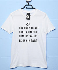 Thumbnail for Empty Wallet Empty Heart Unisex T-Shirt 8Ball