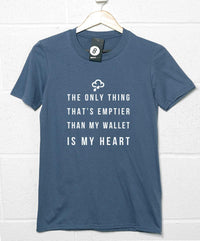 Thumbnail for Empty Wallet Empty Heart Unisex T-Shirt 8Ball