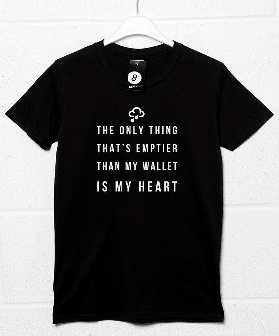 Empty Wallet Empty Heart Unisex T-Shirt 8Ball