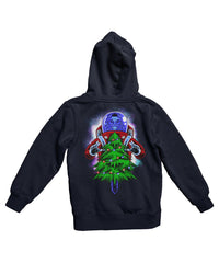 Thumbnail for End Of Light Christmas Tree Back Printed Christmas Graphic Hoodie 8Ball