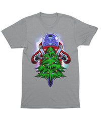 Thumbnail for End Of light, Unisex Christmas Graphic T-Shirt For Men 8Ball