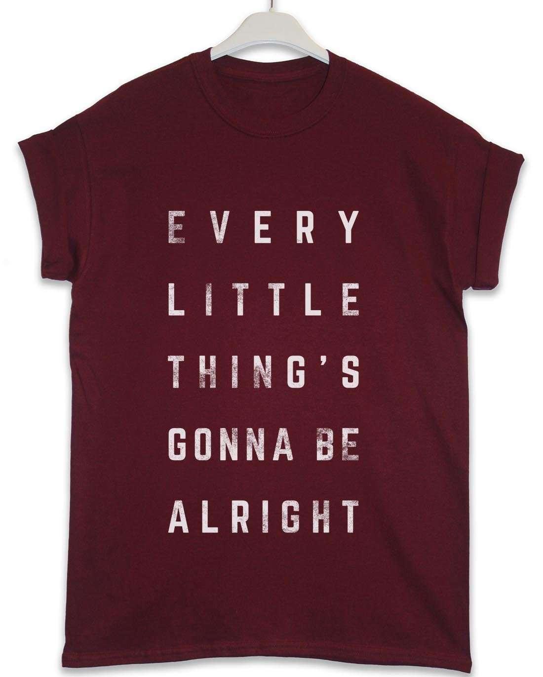 Every Little Thing's Gonna Be Alright Lyric Quote Unisex T-Shirt 8Ball