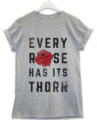 Thumbnail for Every Rose Has Its Thorn Lyric Quote Mens Graphic T-Shirt 8Ball