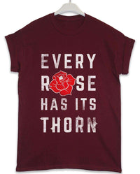 Thumbnail for Every Rose Has Its Thorn Lyric Quote Mens Graphic T-Shirt 8Ball