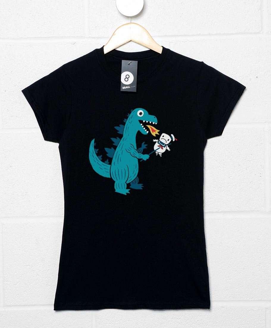 Everybody Loves Marshmallows DinoMike T-Shirt for Women 8Ball