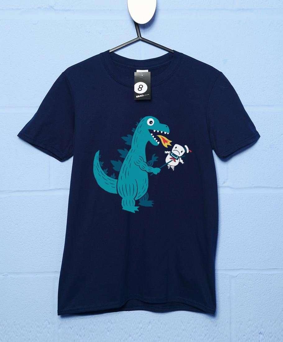 Everybody Loves Marshmallows DinoMike Unisex T-Shirt 8Ball