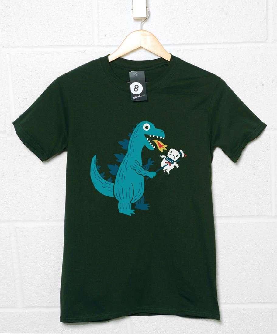 Everybody Loves Marshmallows DinoMike Unisex T-Shirt 8Ball