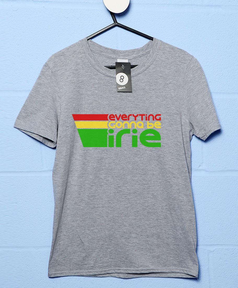 Everyting Gonna Be Irie Mens T-Shirt 8Ball