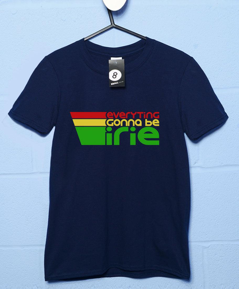 Everyting Gonna Be Irie Mens T-Shirt 8Ball