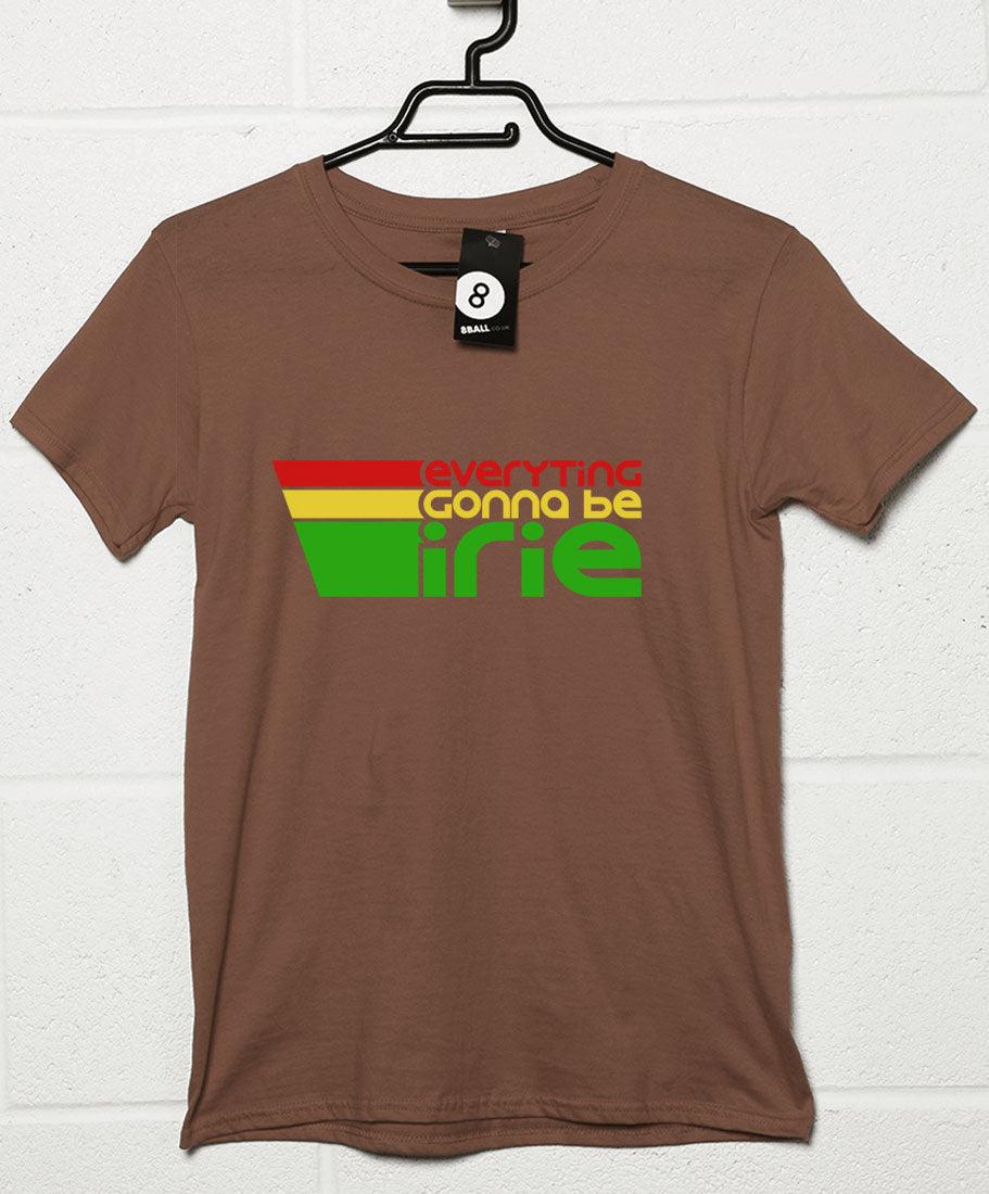 Everyting Gonna Be Irie Mens T-Shirt 8Ball