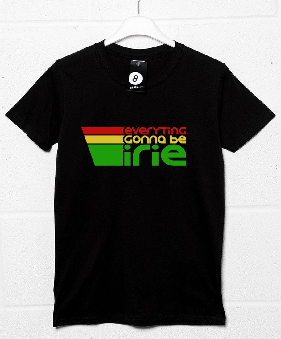 Everyting Gonna Be Irie Mens T-Shirt 8Ball