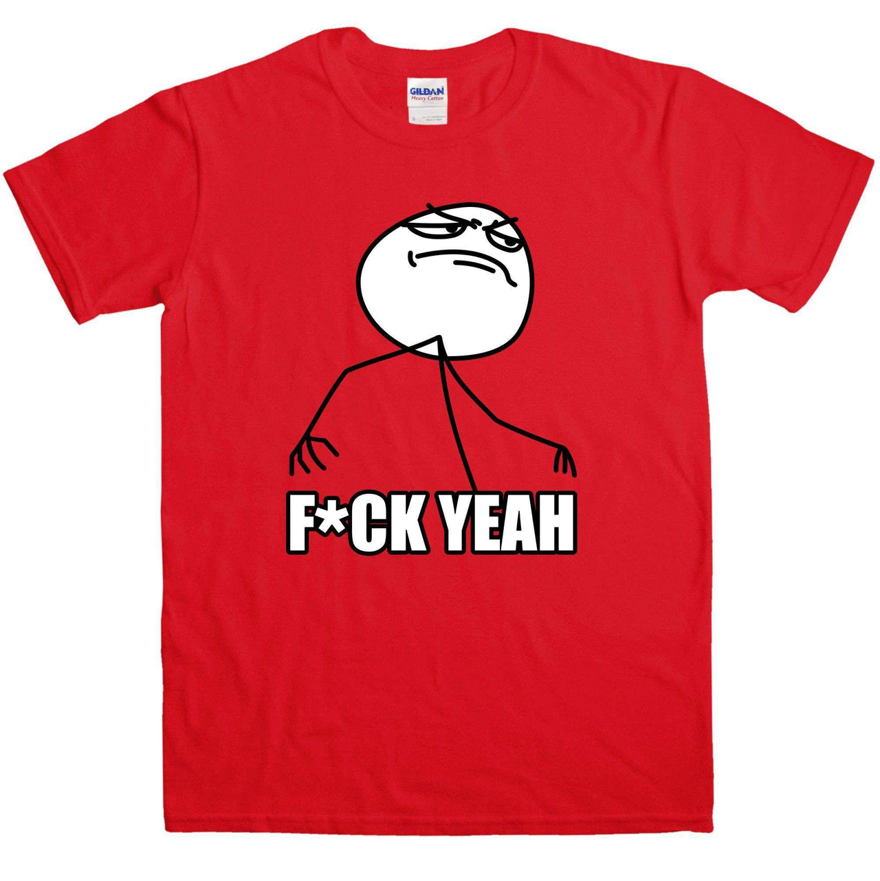 F*ck Yeah Mens Graphic T-Shirt 8Ball