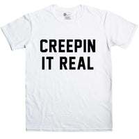 Thumbnail for Fancy Dress Halloween Creepin It Real Mens T-Shirt 8Ball