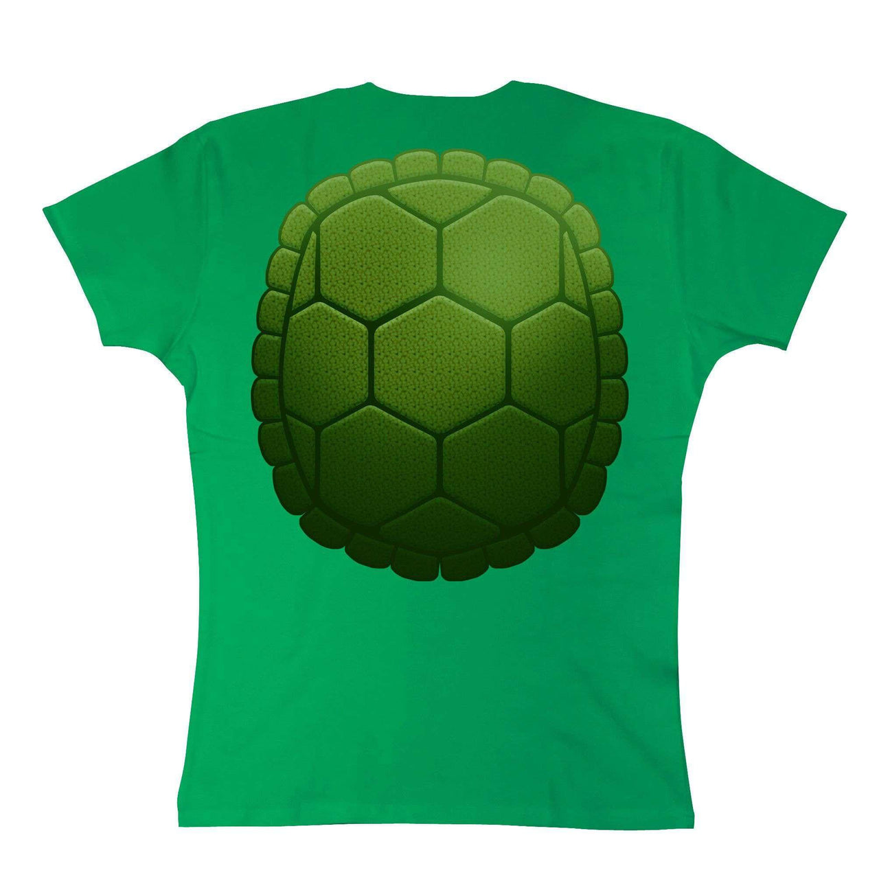 Fancy Dress Ninja Turtle Womens T-Shirt 8Ball