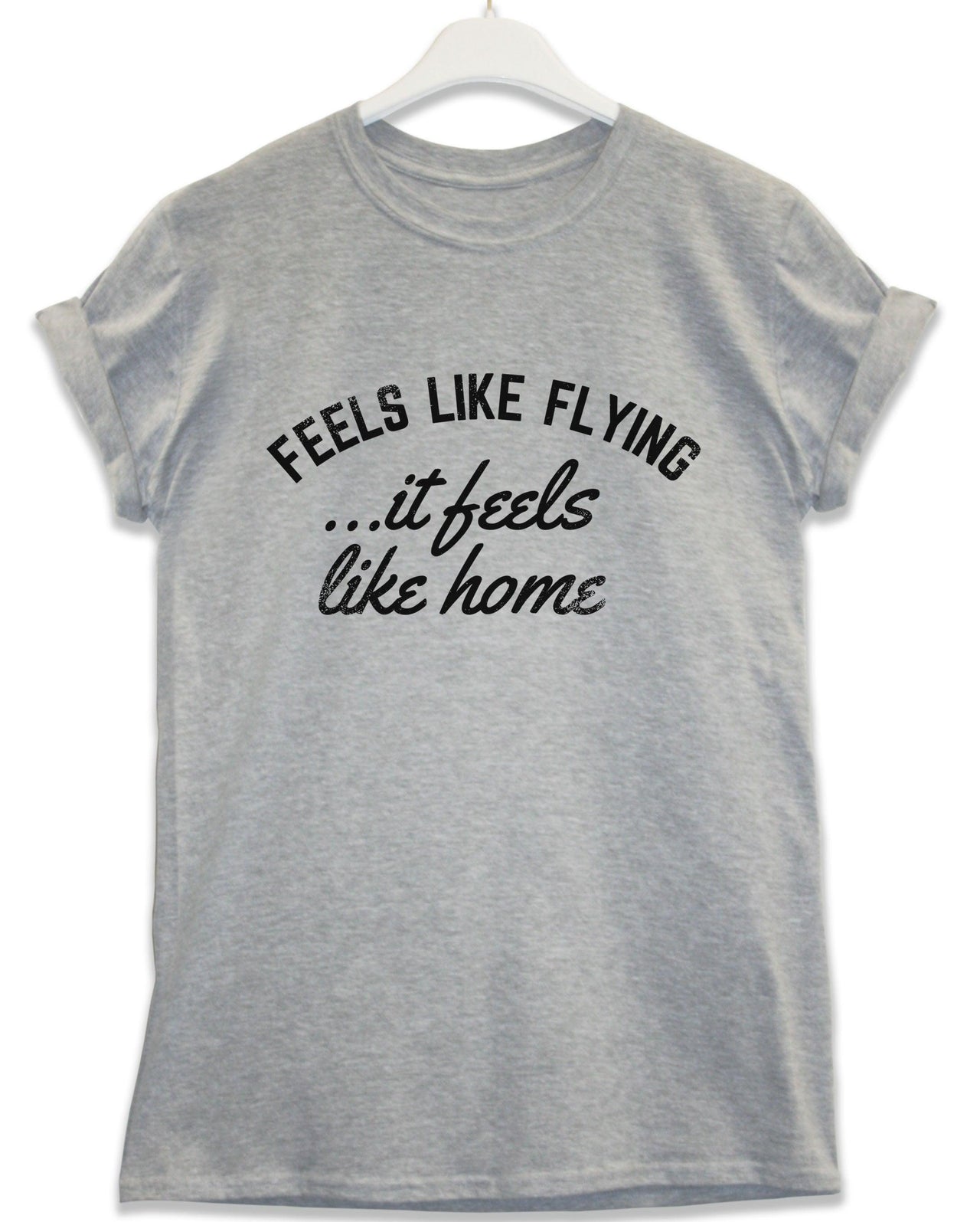 Feels Like Flying Lyric Quote Unisex T-Shirt For Men And Women 8Ball