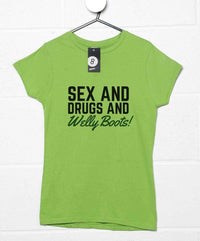 Thumbnail for Festival Checklist Womens Fitted T-Shirt 8Ball