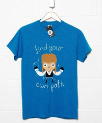 Thumbnail for Find Your Own Path DinoMike Mens Graphic T-Shirt 8Ball