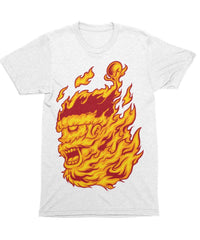 Thumbnail for Flame Of Santa Unisex Christmas Mens T-Shirt 8Ball
