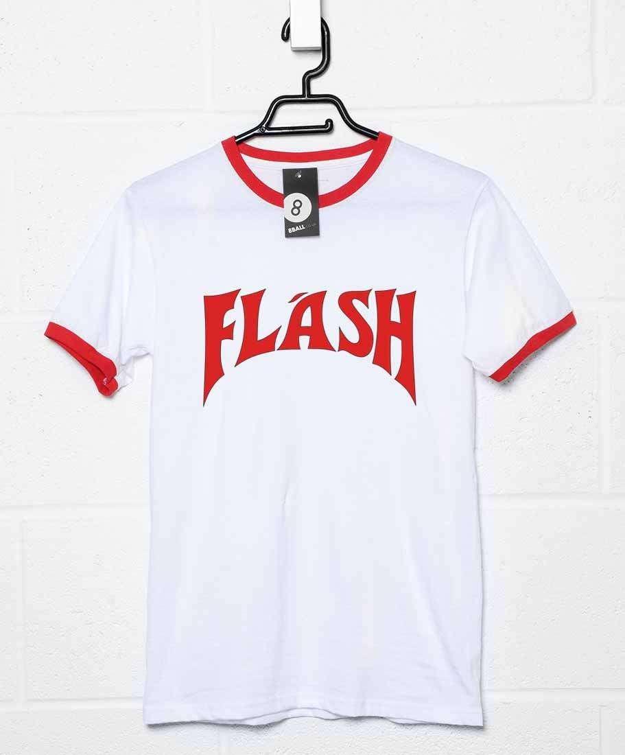 Flash Logo Ringer T-Shirt For Men 8Ball