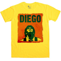 Thumbnail for Football Maradona Mens Graphic T-Shirt 8Ball