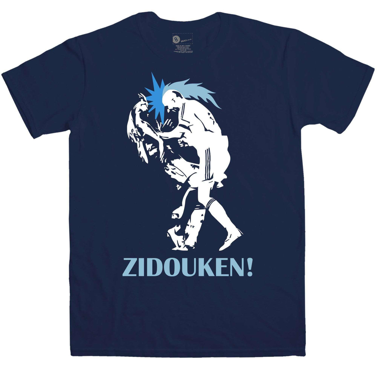 Football Zidouken T-Shirt For Men 8Ball