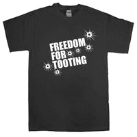 Thumbnail for Freedom For Tooting Logo Mens Graphic T-Shirt 8Ball