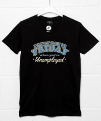 Thumbnail for Friday Unemployed Mens Graphic T-Shirt 8Ball